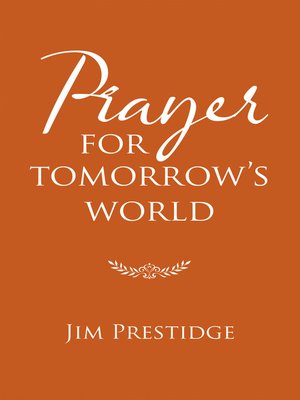 cover image of Prayer for Tomorrow's World